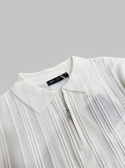 KNITTED POLO T-SHIRT