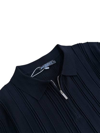 KNITTED POLO T-SHIRT
