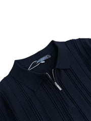 KNITTED POLO T-SHIRT