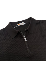 KNITTED POLO T-SHIRT