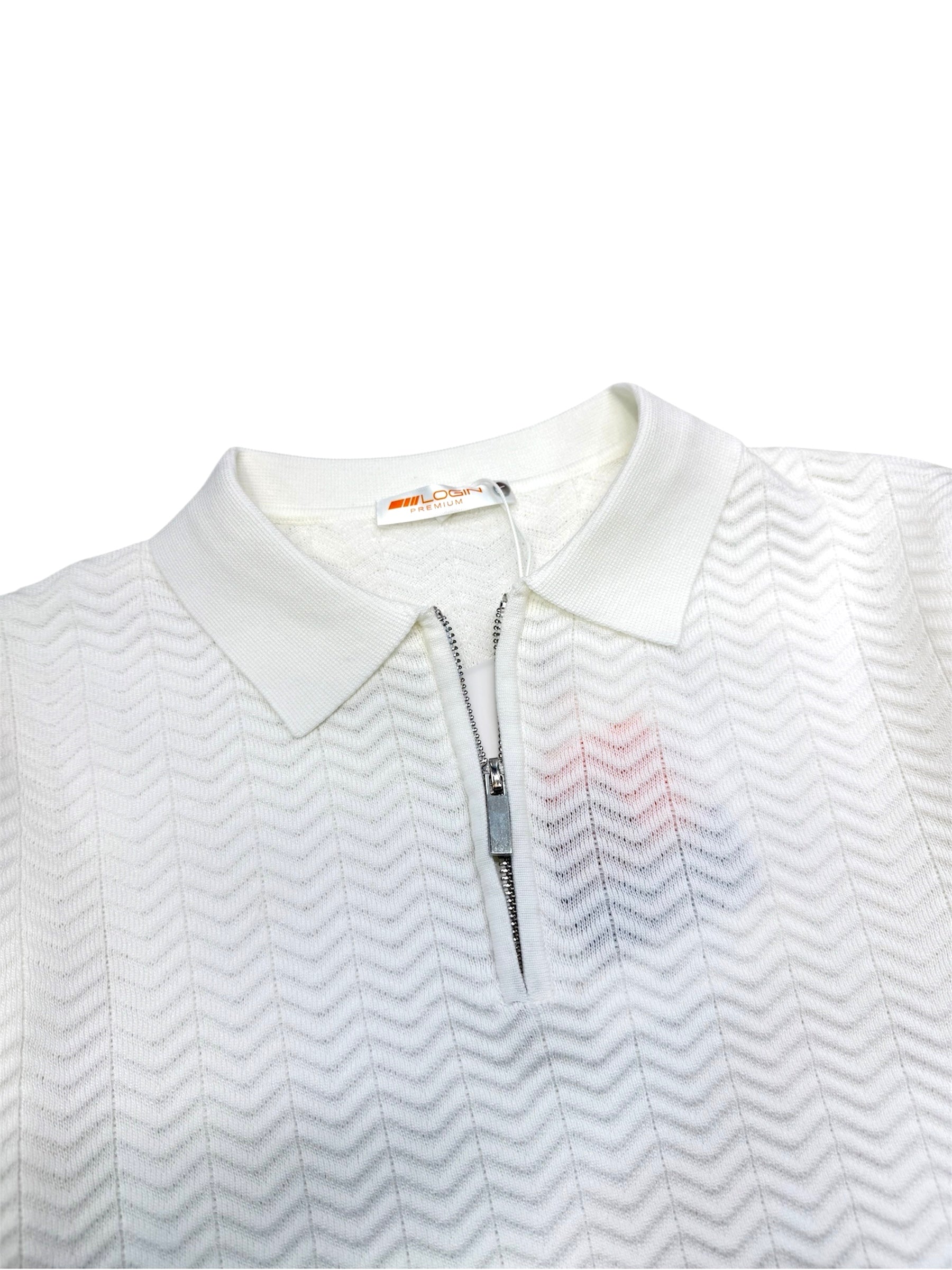 KNITTED POLO T-SHIRT