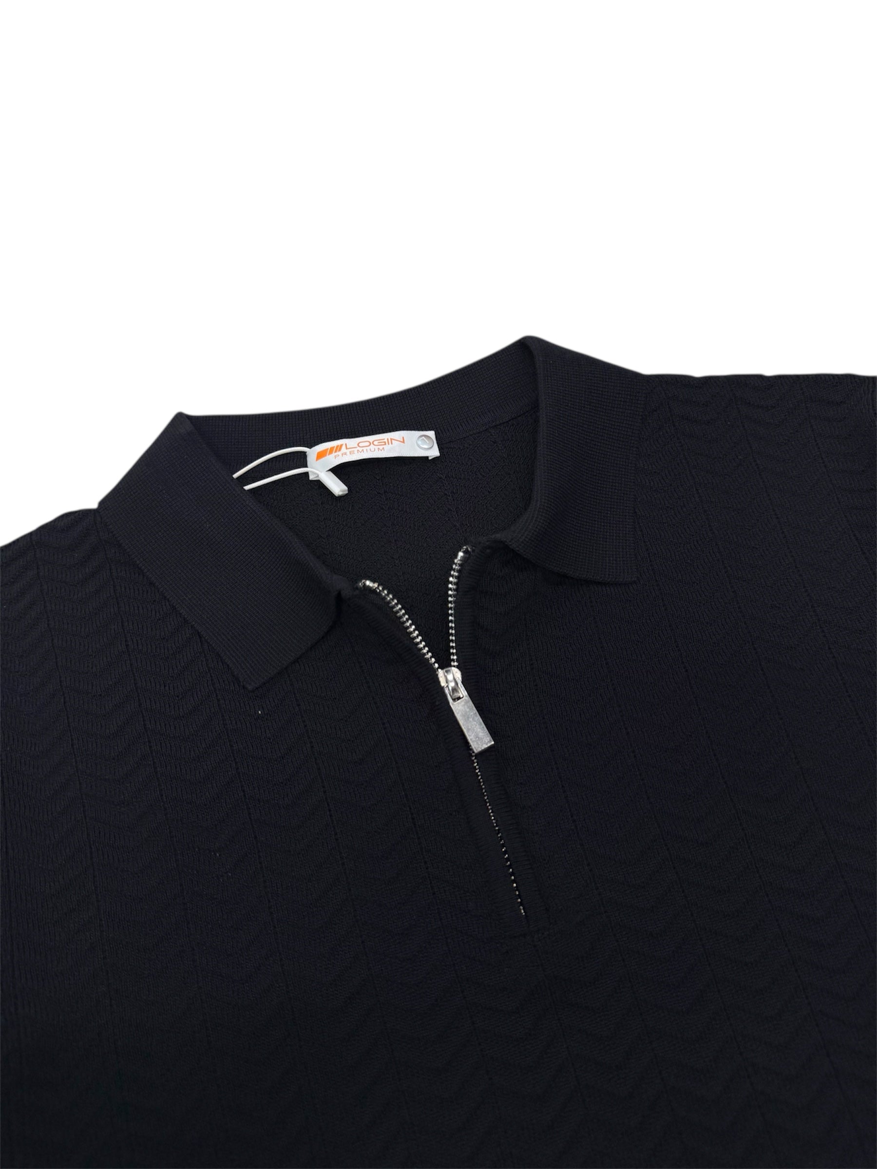 KNITTED POLO T-SHIRT