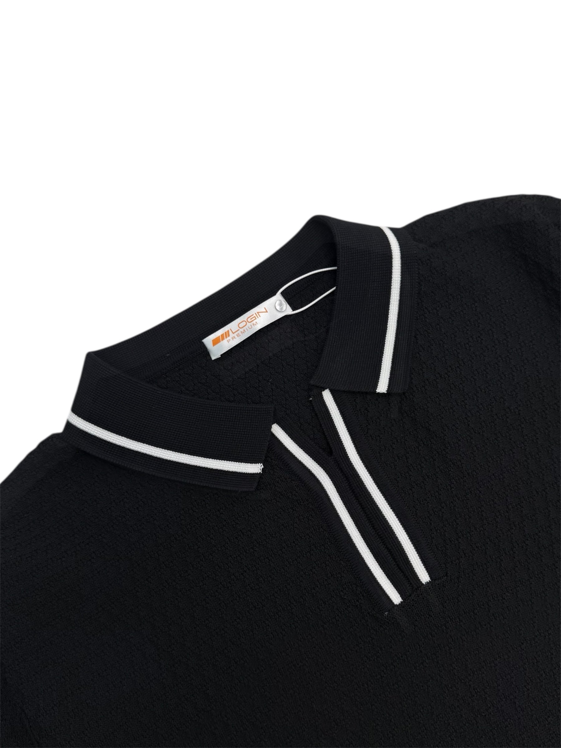 KNITTED POLO T-SHIRT