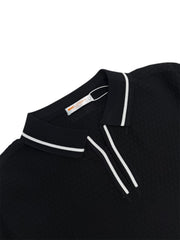 KNITTED POLO T-SHIRT