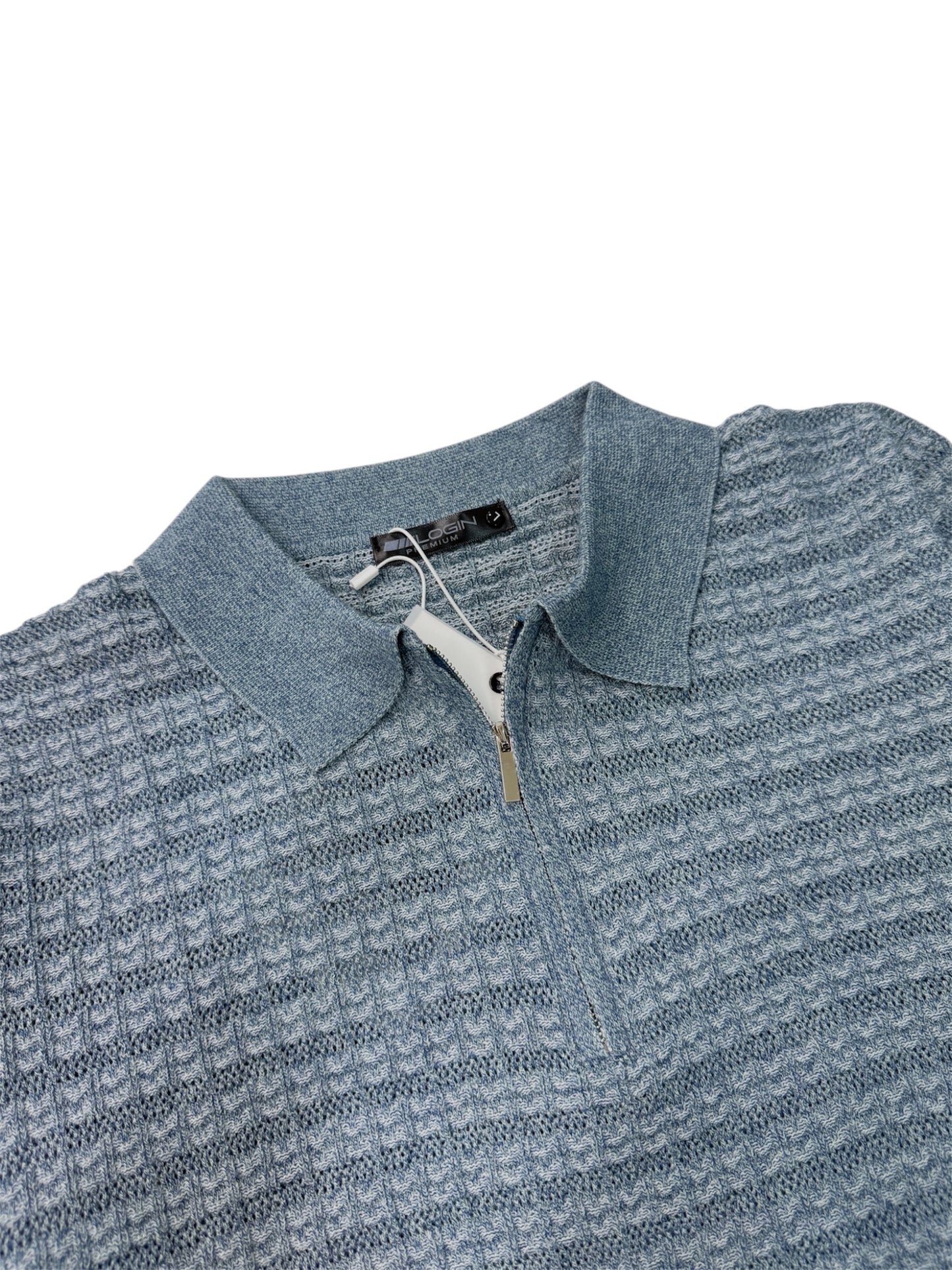 KNITTED POLO T-SHIRT
