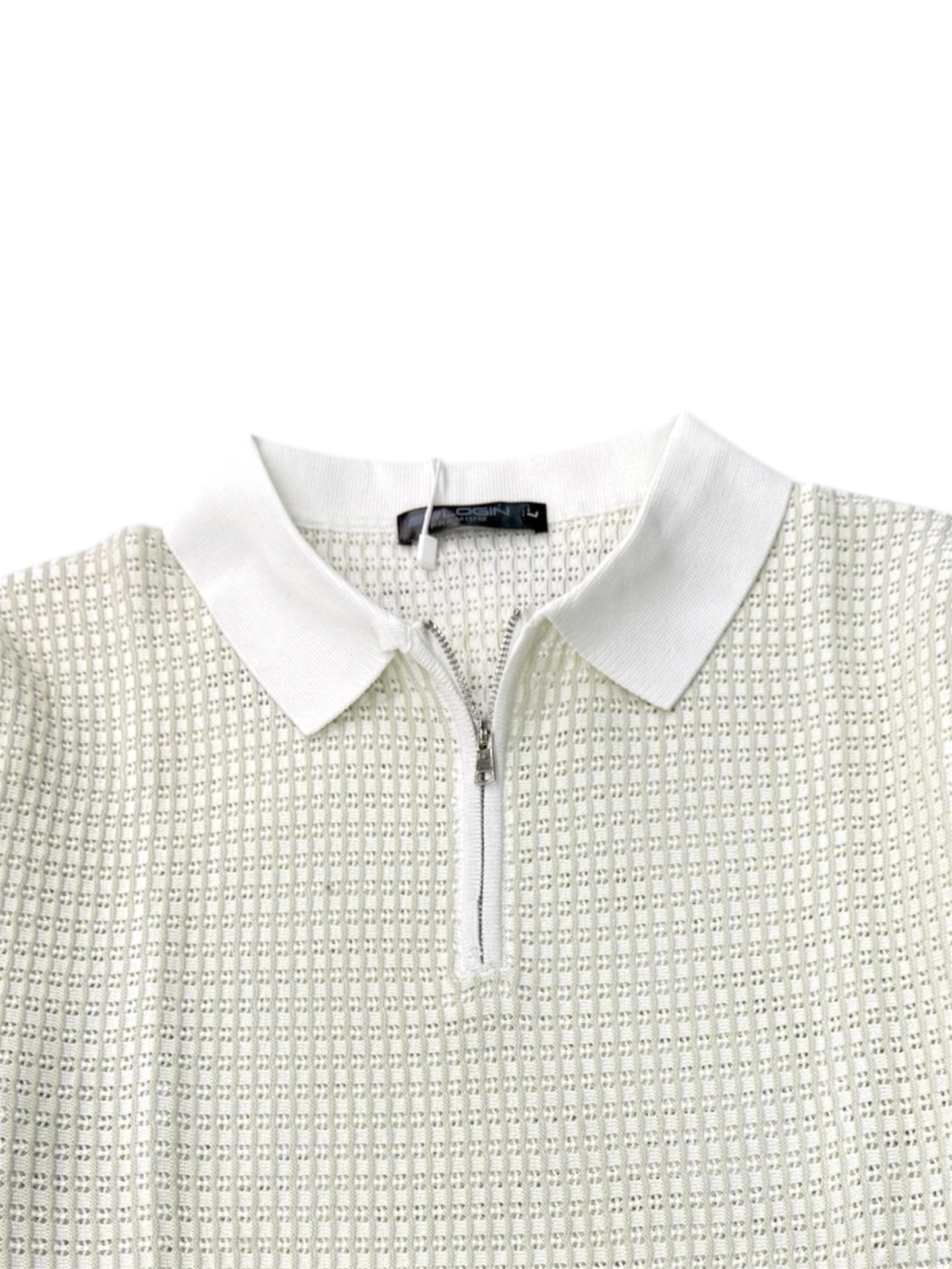 KNITTED POLO T-SHIRT