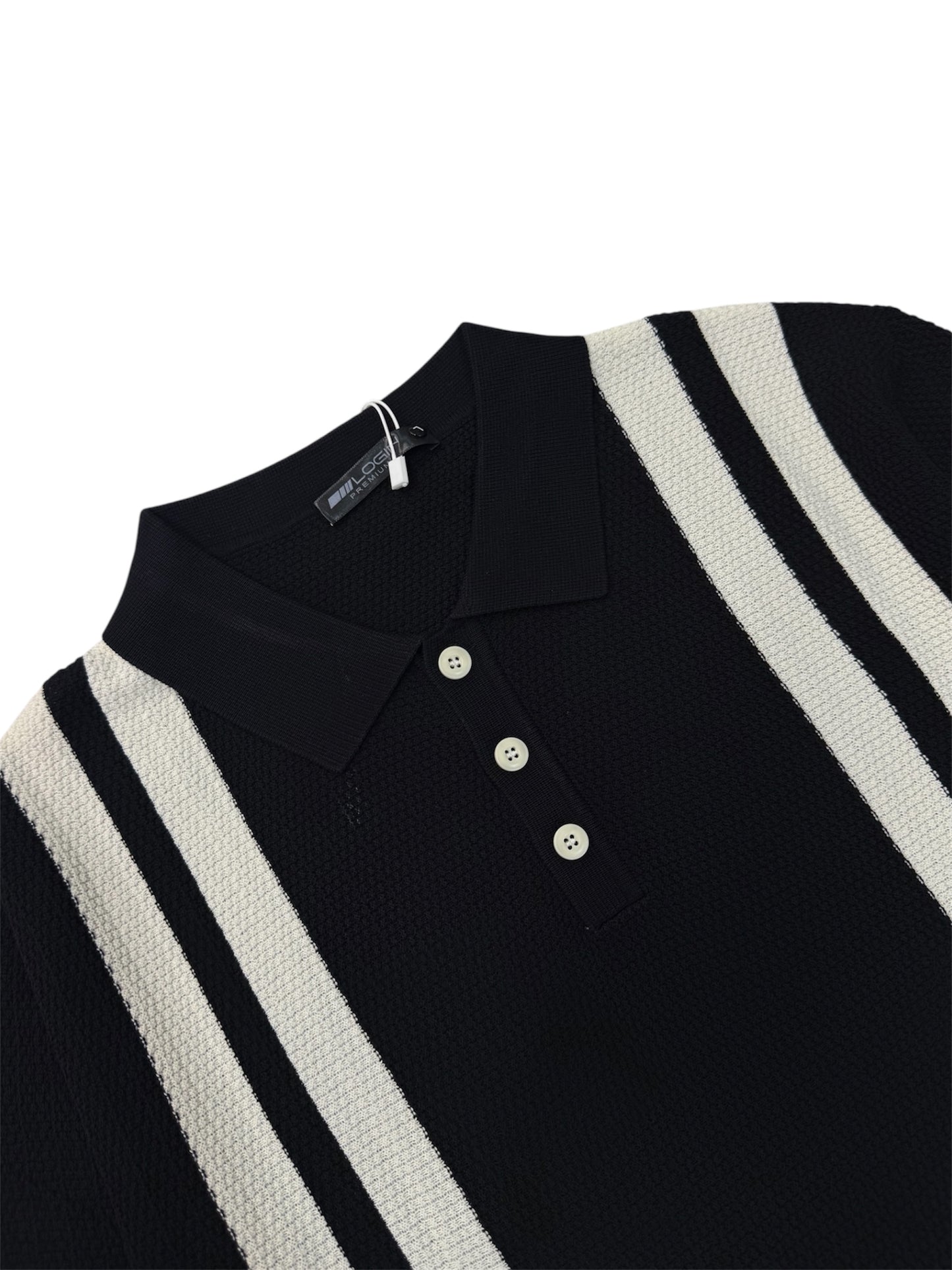 KNITTED POLO T-SHIRT