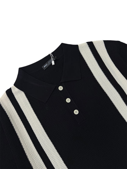 KNITTED POLO T-SHIRT