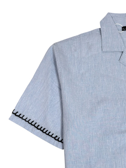 LINEN LOOSE-FIT SHIRT