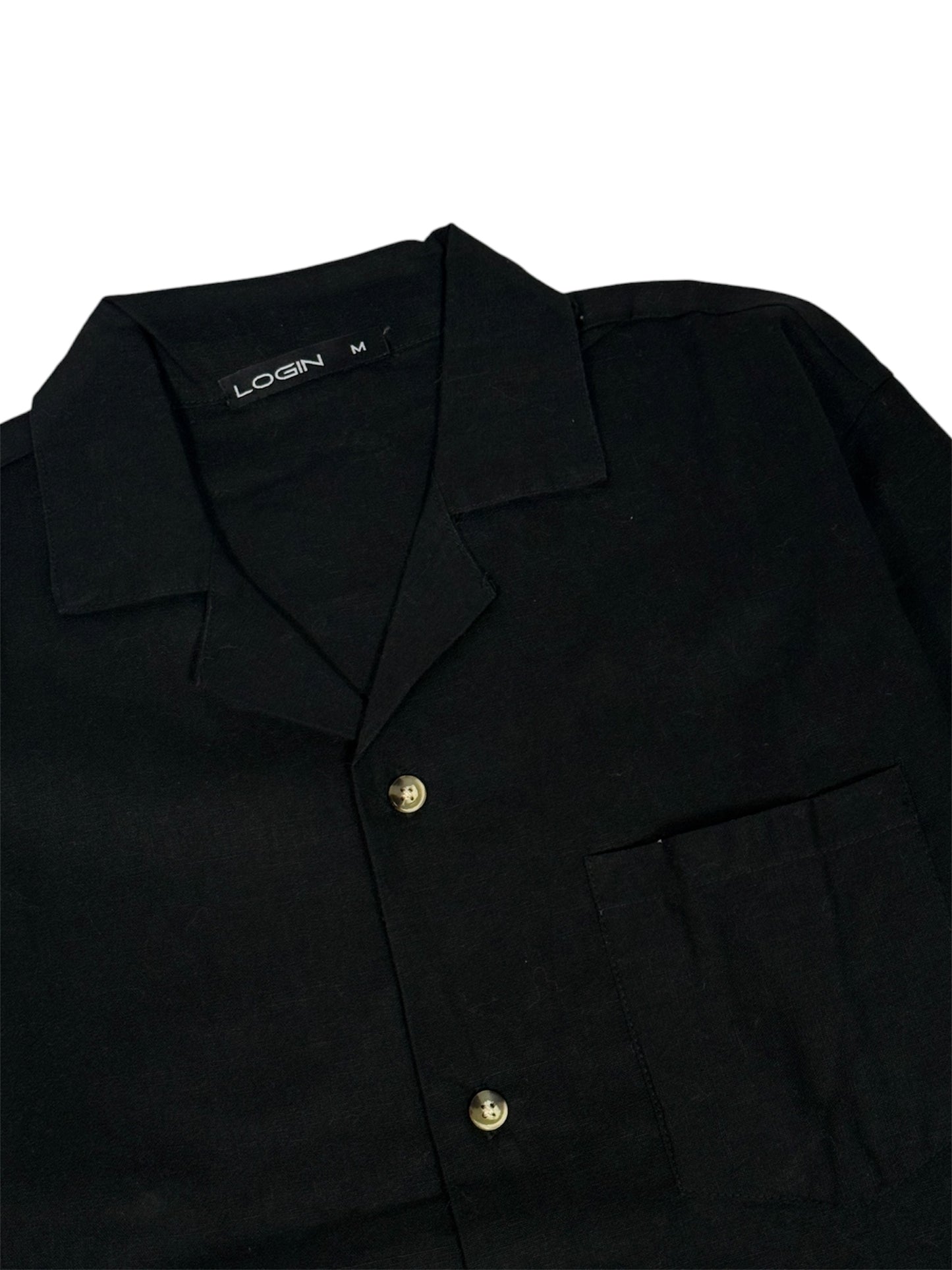LINEN LOOSE-FIT SHIRT