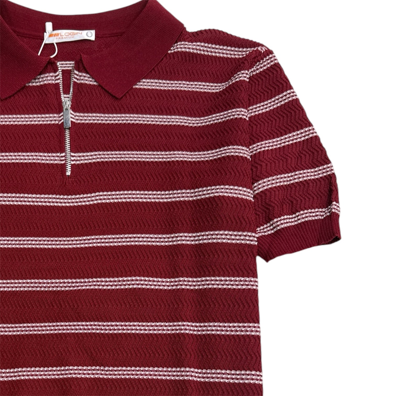 KNITTED POLO T-SHIRT