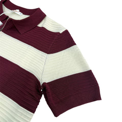 KNITTED POLO T-SHIRT