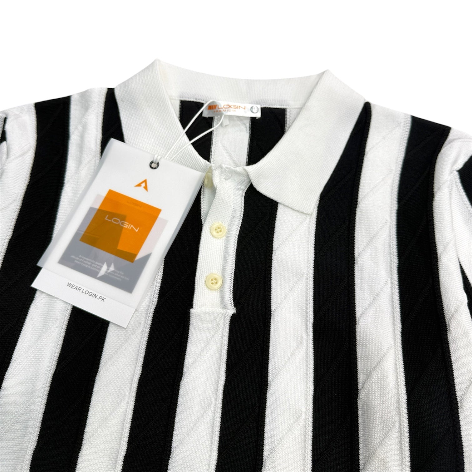 KNITTED POLO T-SHIRT