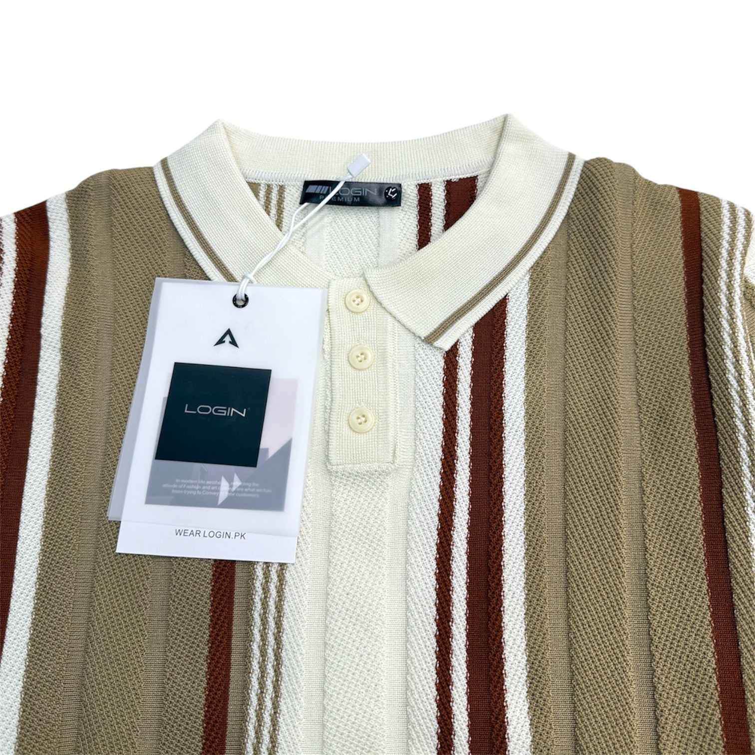 KNITTED POLO T-SHIRT