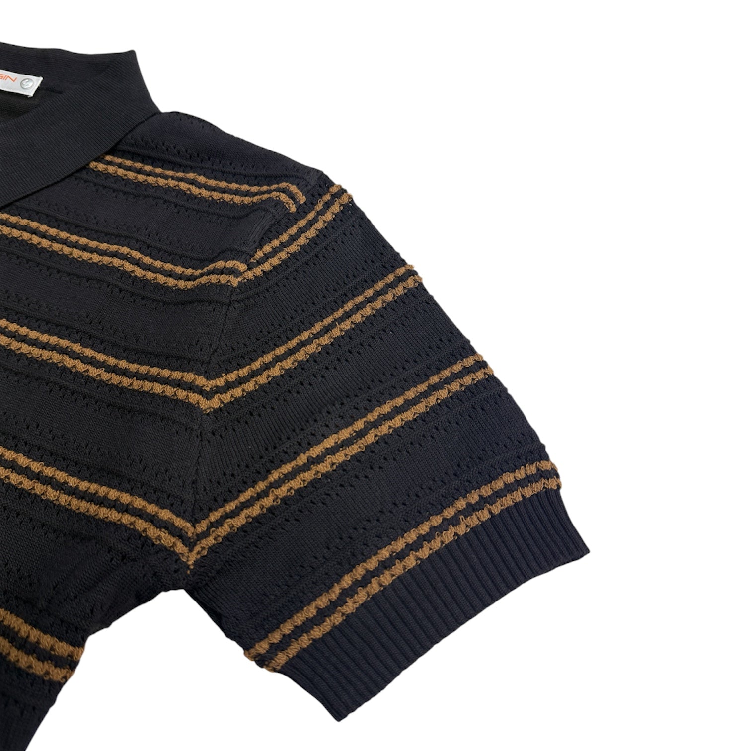 KNITTED POLO T-SHIRT