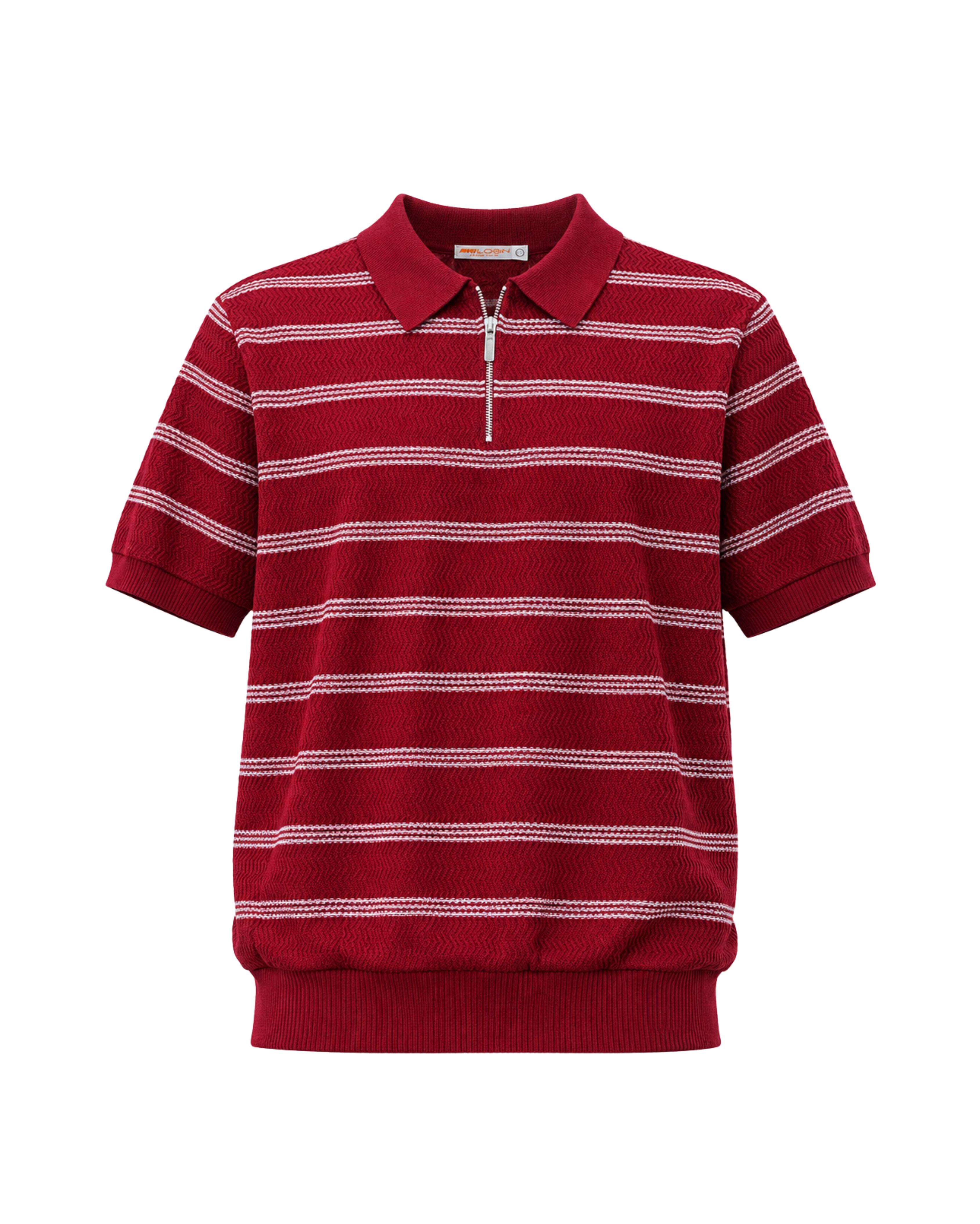 KNITTED POLO T-SHIRT