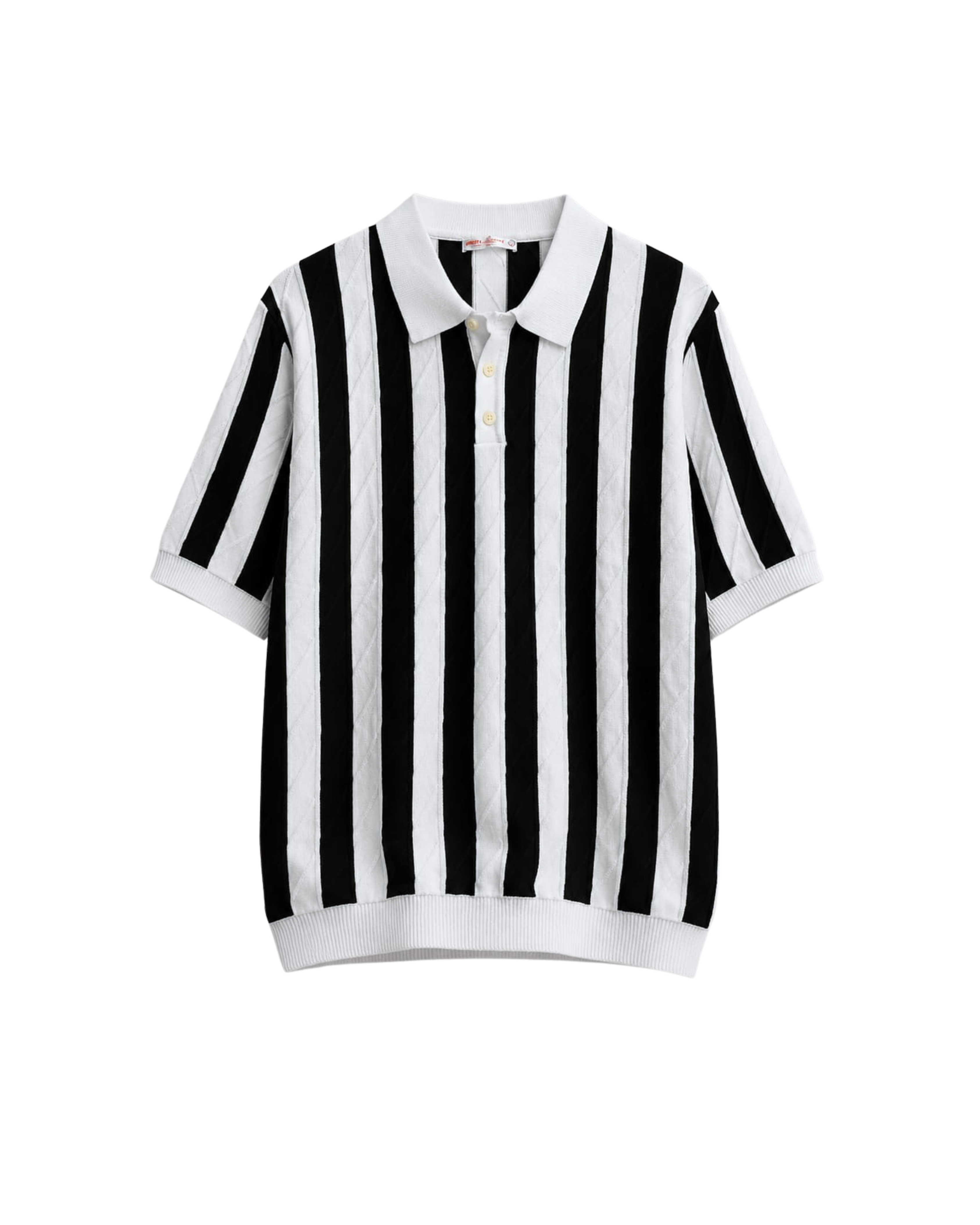 KNITTED POLO T-SHIRT