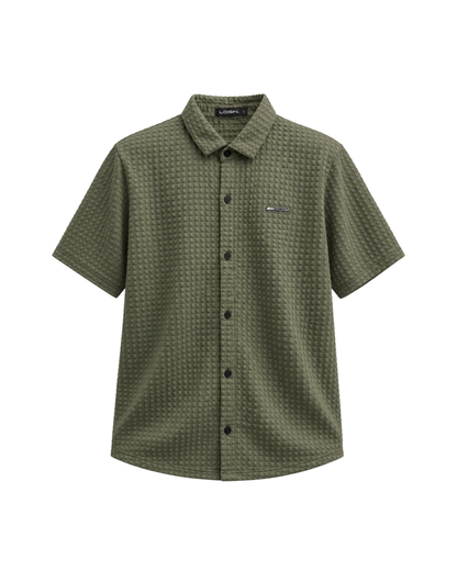Waffle Texture Shirt