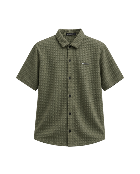Waffle Texture Shirt