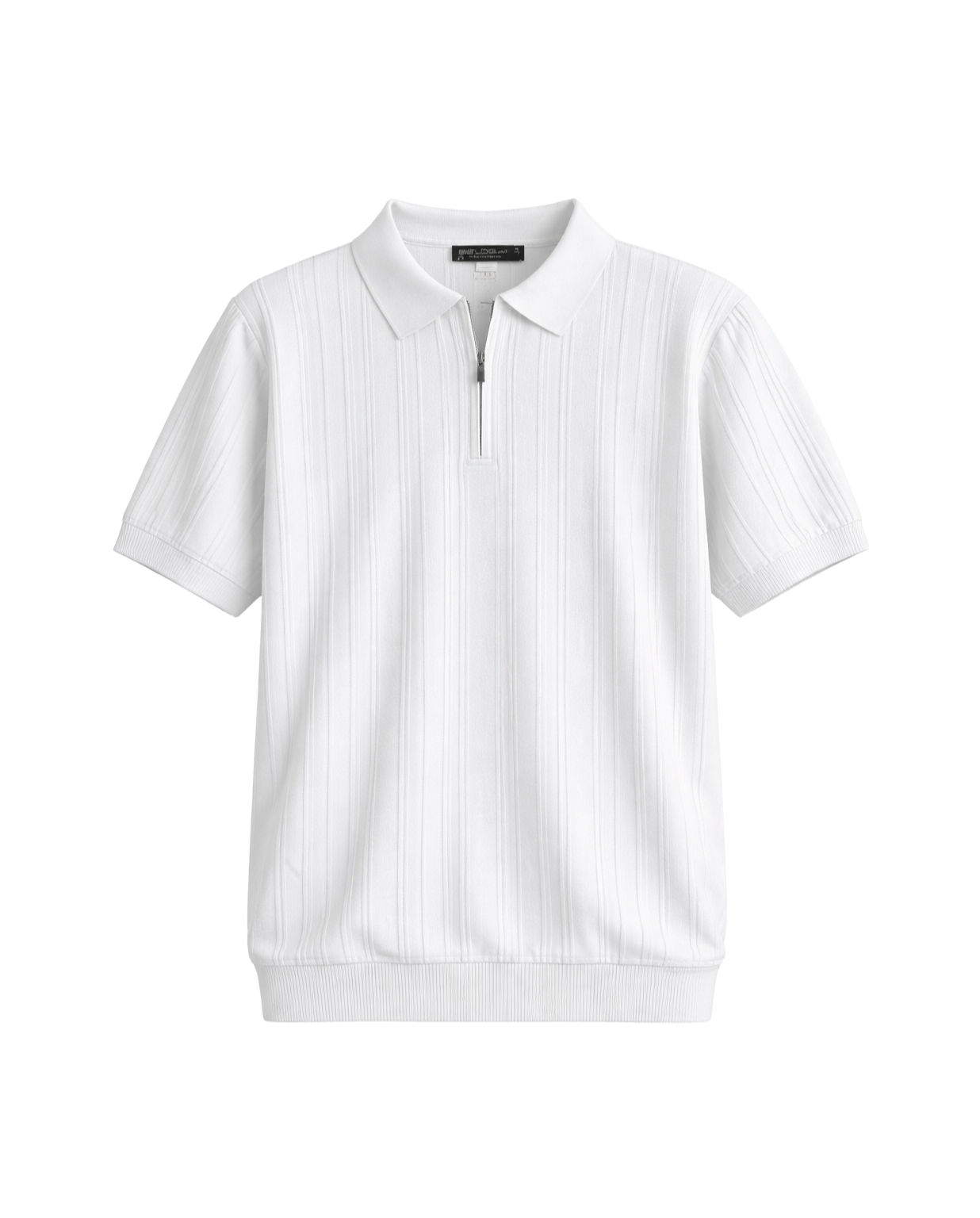 KNITTED POLO T-SHIRT