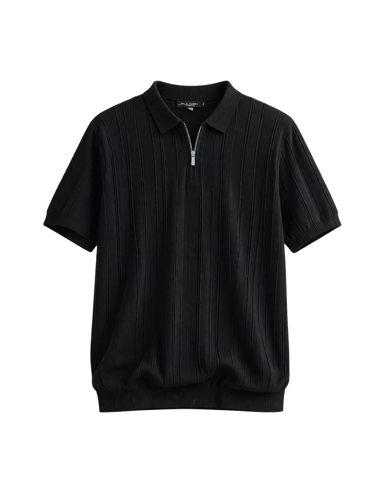 KNITTED POLO T-SHIRT