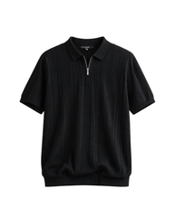KNITTED POLO T-SHIRT