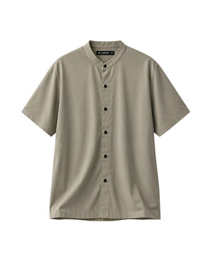Band Collar Casual Shirt