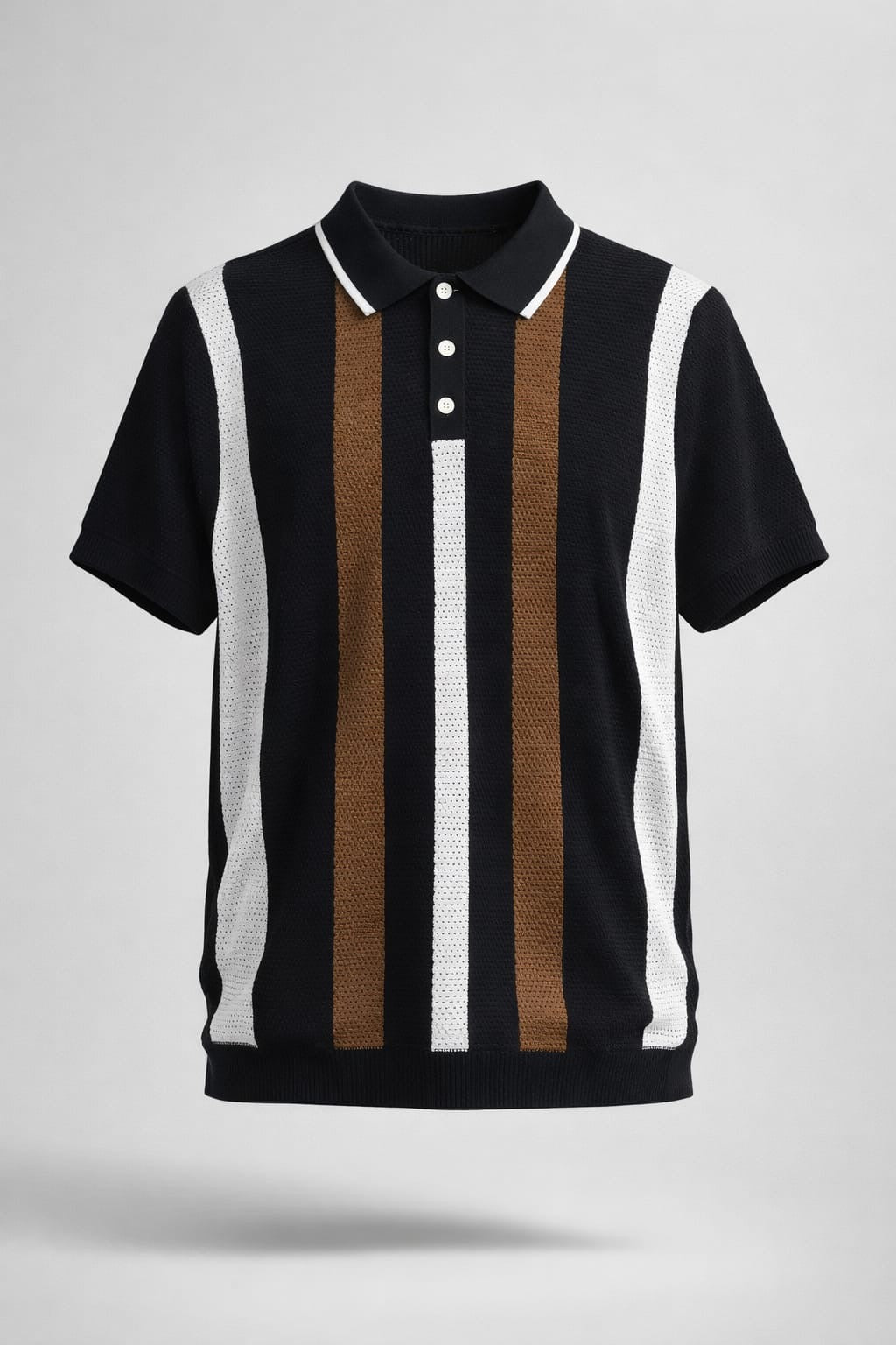 KNITTED POLO T-SHIRT