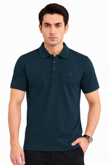 Men's Premium Dark Teal Polo Shirt