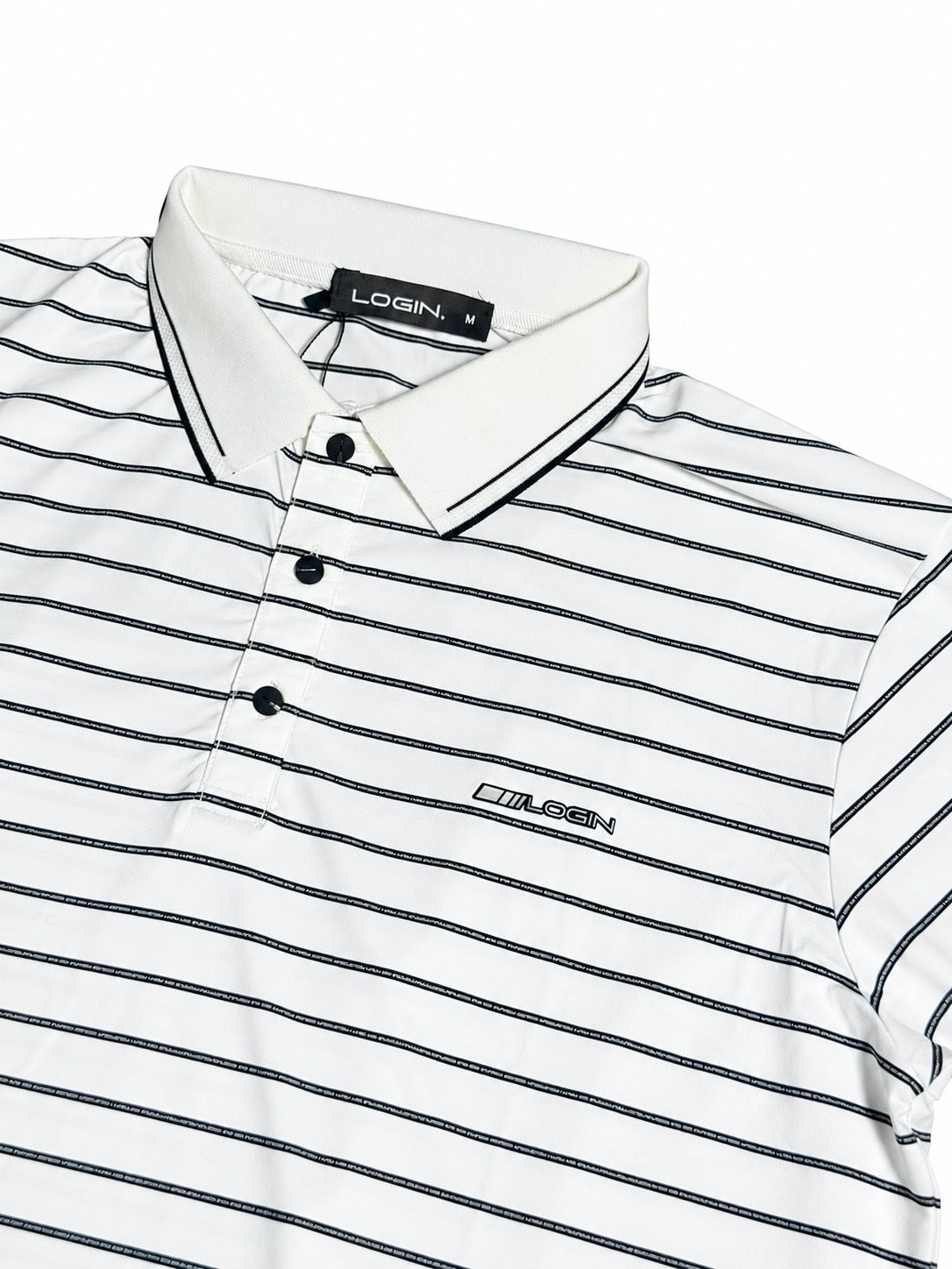 Premium Striped Polo T-Shirt