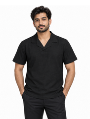 DRY-FIT OPEN COLLAR TEE