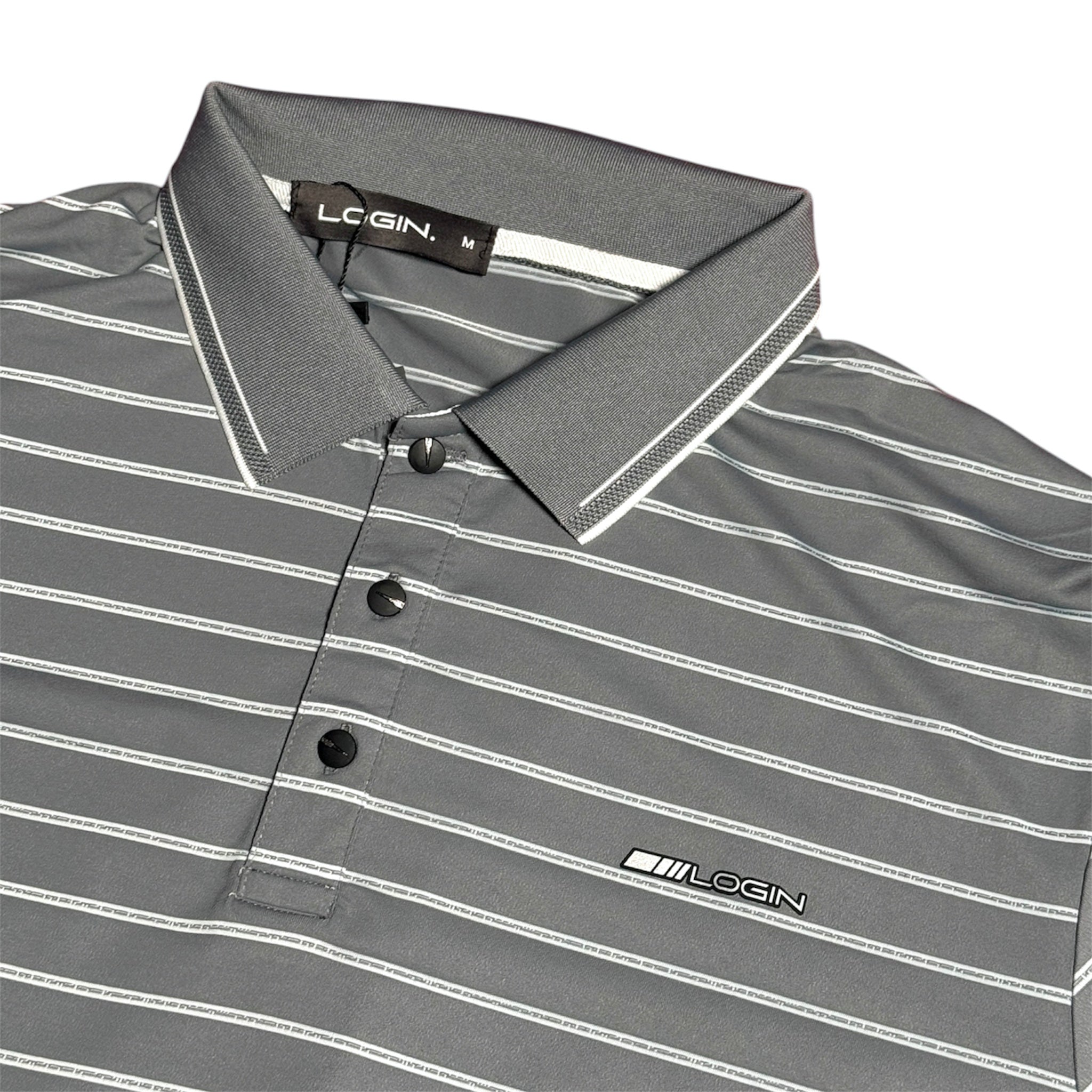 Premium Striped Polo T-Shirt