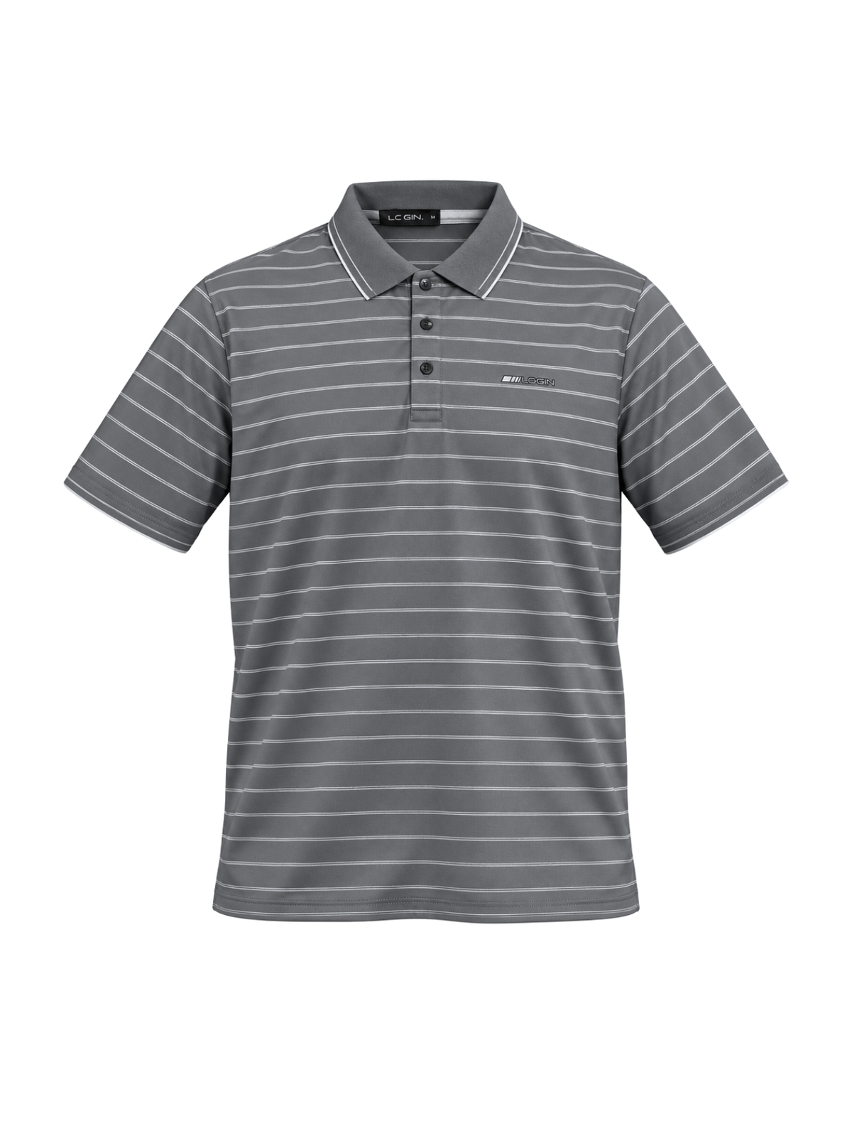 Premium Striped Polo T-Shirt