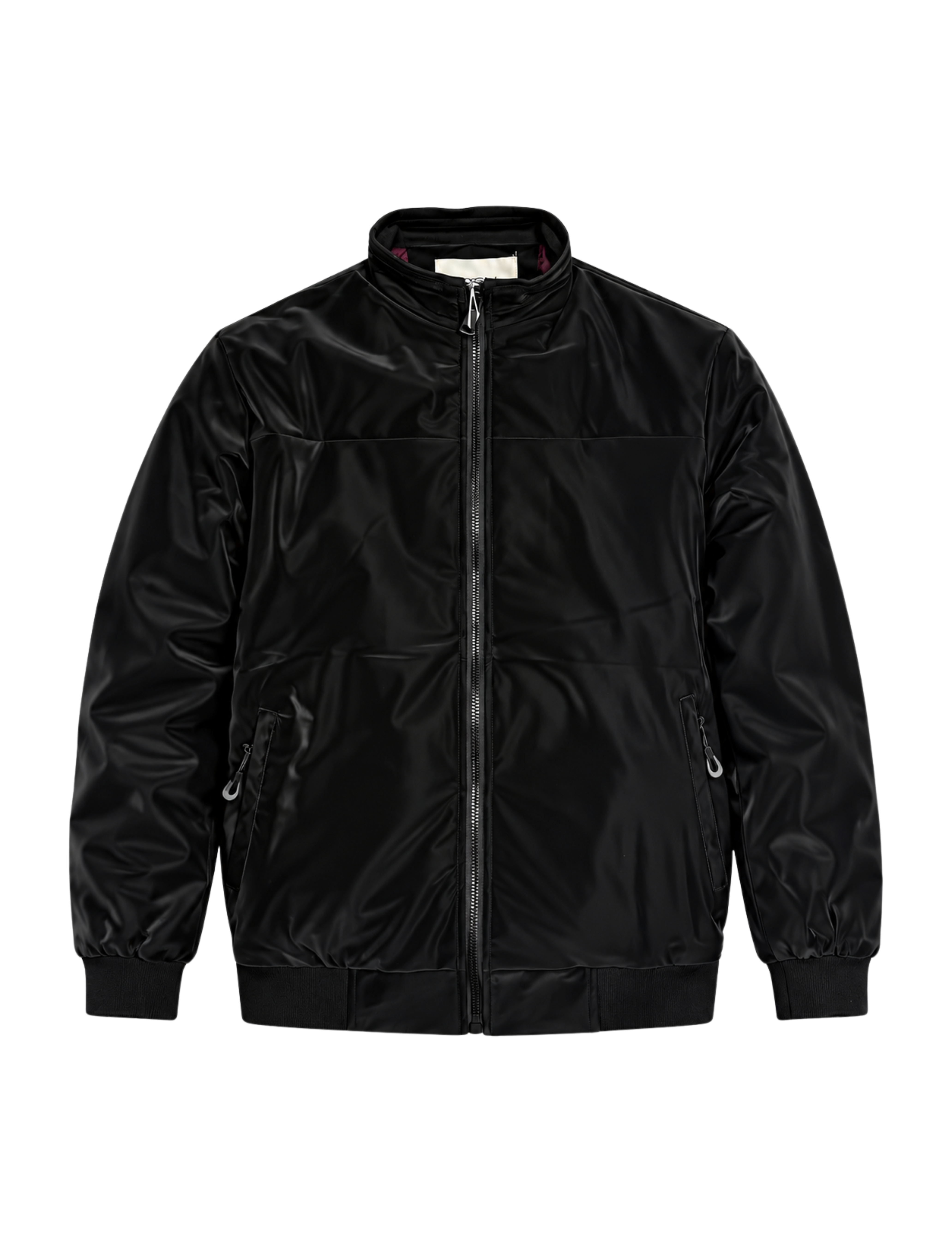 Men's Black Premium Zip-Up Jacket