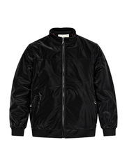 Men's Black Premium Zip-Up Jacket