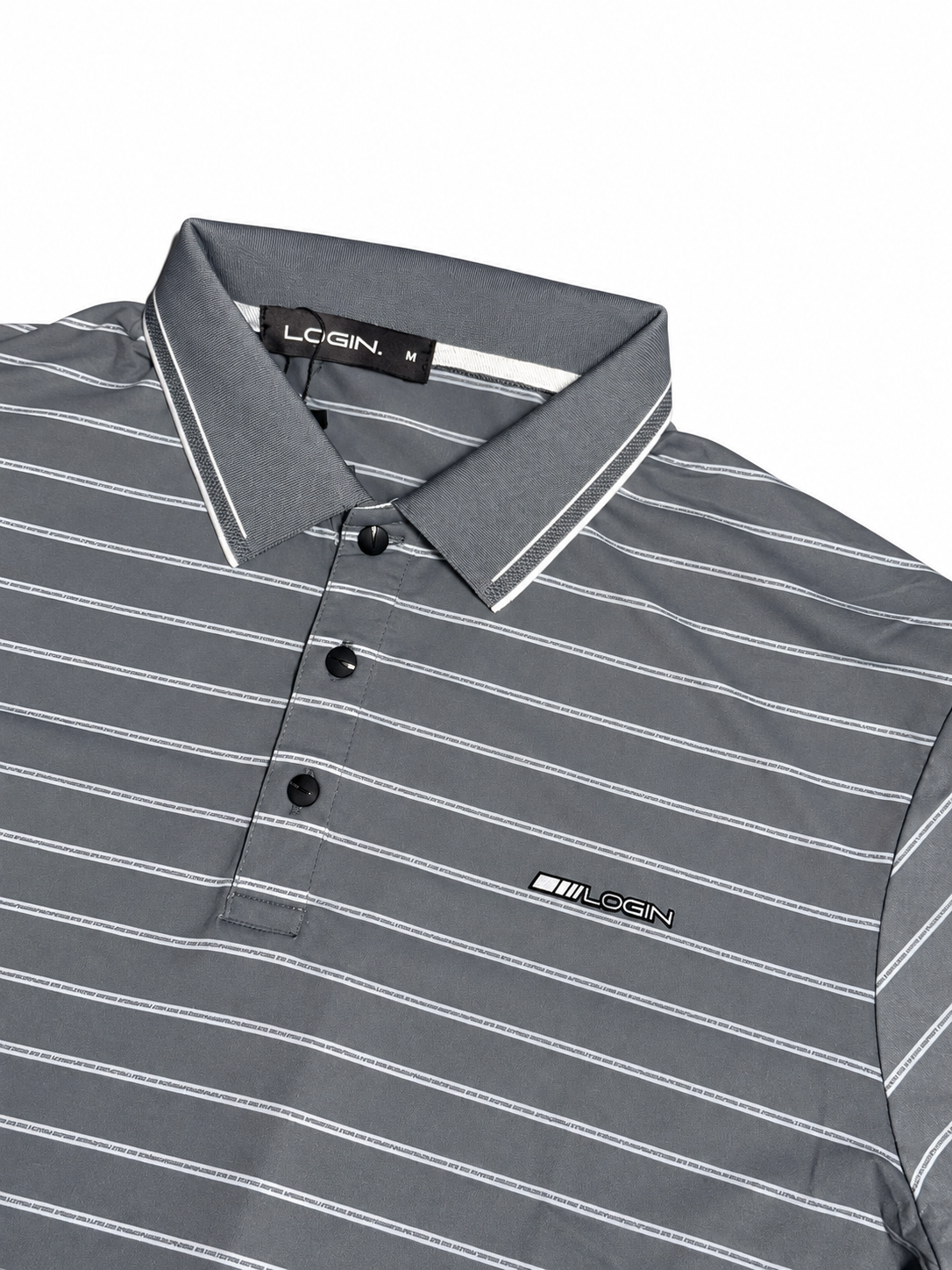 Premium Striped Polo T-Shirt