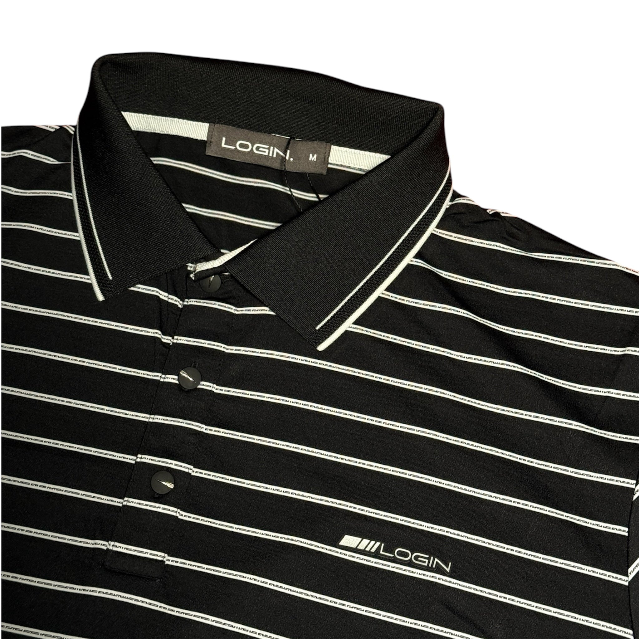 Premium Striped Polo T-Shirt