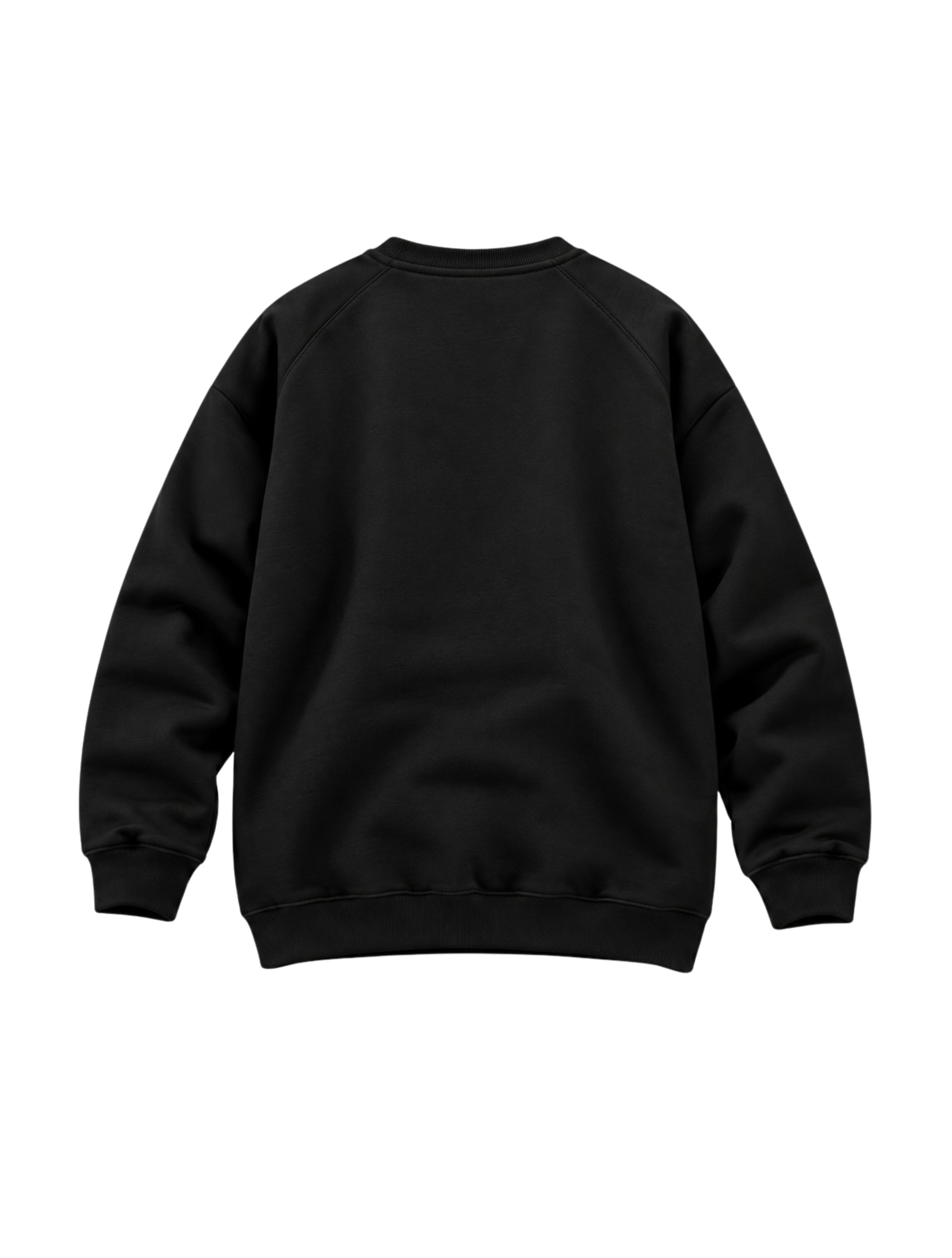 Classic Black Crewneck Sweatshirt