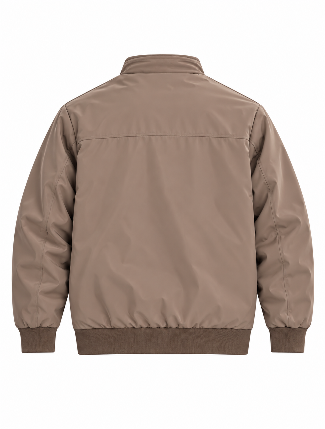 Men’s Brown Zip-Up Jacket