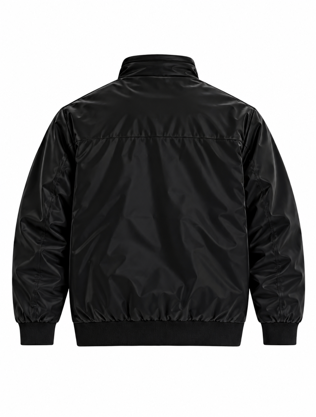 Men's Black Premium Zip-Up Jacket