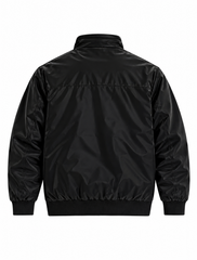 Men's Black Premium Zip-Up Jacket