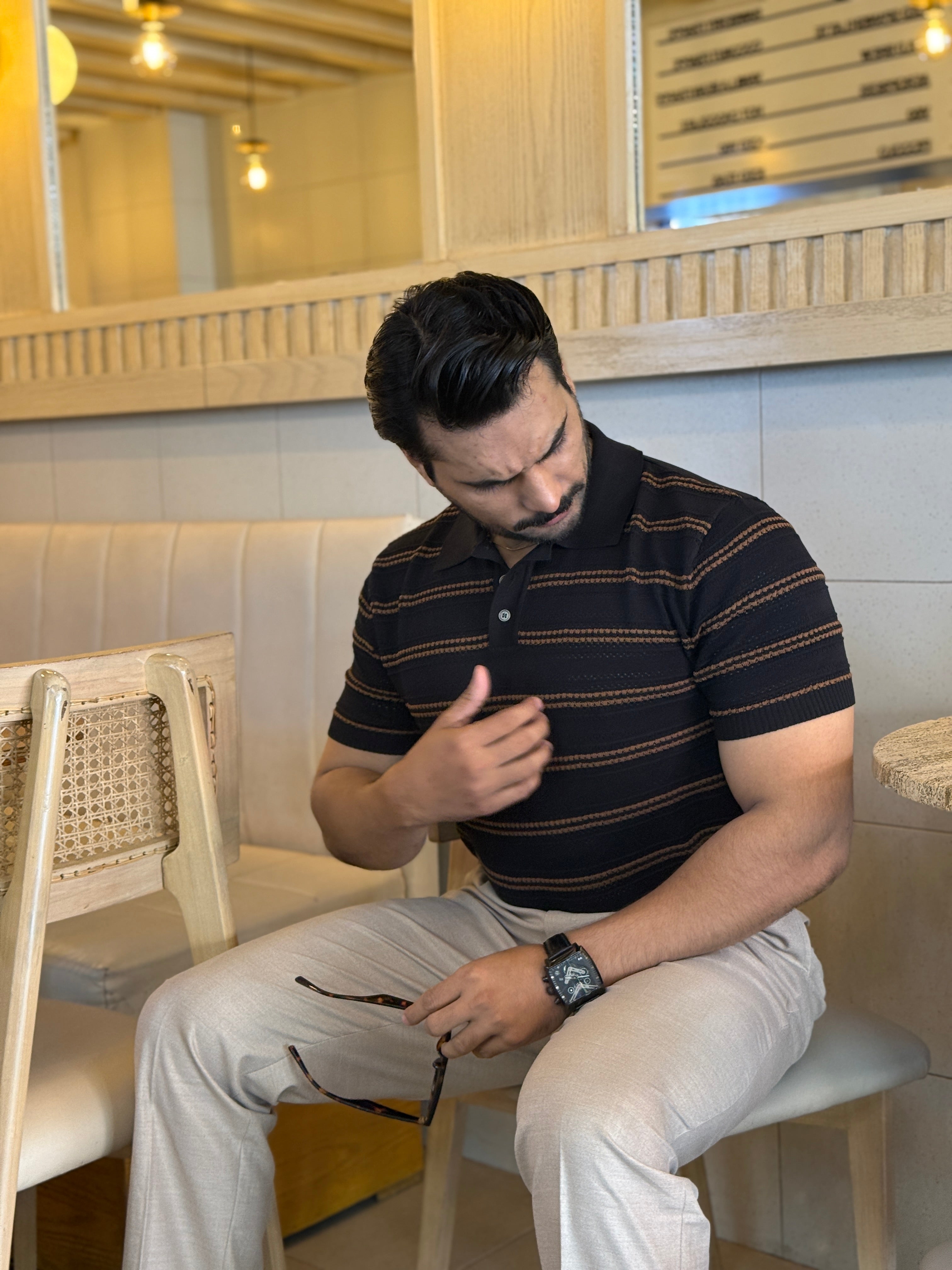 PREMIUM KNITTED POLO