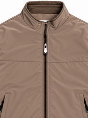 Men’s Brown Zip-Up Jacket